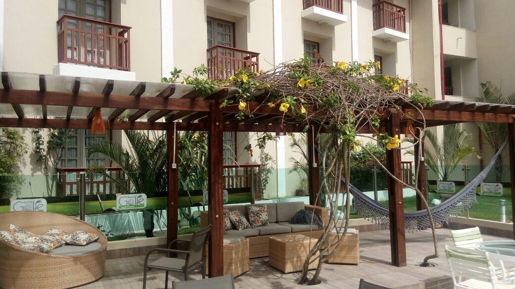 Serra Golfe Apart Hotel Bananeiras Eksteriør billede